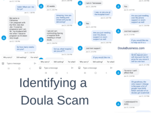 Identifying a Doula Scam