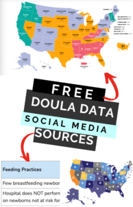 Free Doula Data Social Media Sources